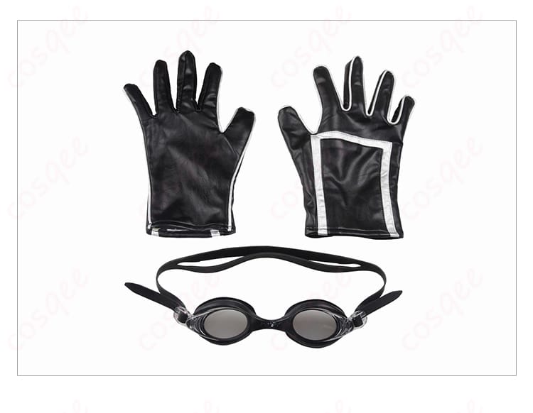 シドニー・オールム コスプレ衣装 手袋と護眼鏡、完全なコスプレスタイルを提供。