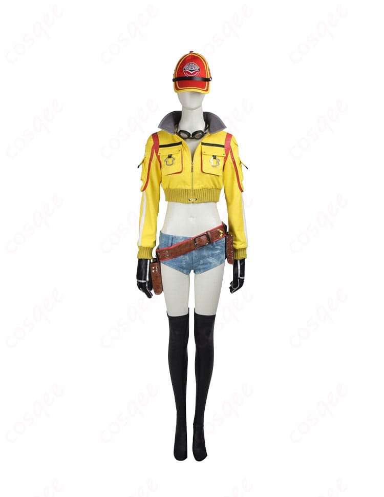 シドニー・オールム コスプレ衣装 正面、ファイナルファンタジーXVのキャラクターに忠実なデザイン。