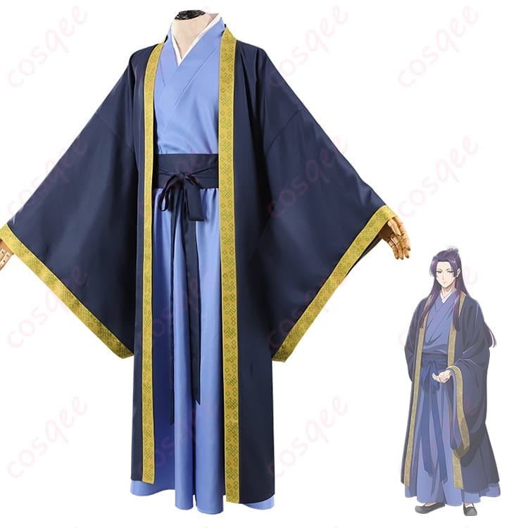 薬屋のひとりごと 壬氏 キッズ衣装 中華宮廷風で気品を纏える着やすいコスプレ - 2枚目の画像