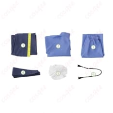 薬屋のひとりごと 壬氏 キッズ衣装 中華宮廷風で気品を纏える着やすいコスプレ - 4枚目の画像（サムネイル）