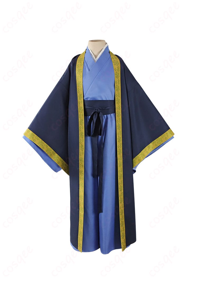 薬屋のひとりごと 壬氏(ジンシ)子供用コスプレ衣装の正面画像。高い再現度でキャラクターの魅力を再現!コスプレに最適。