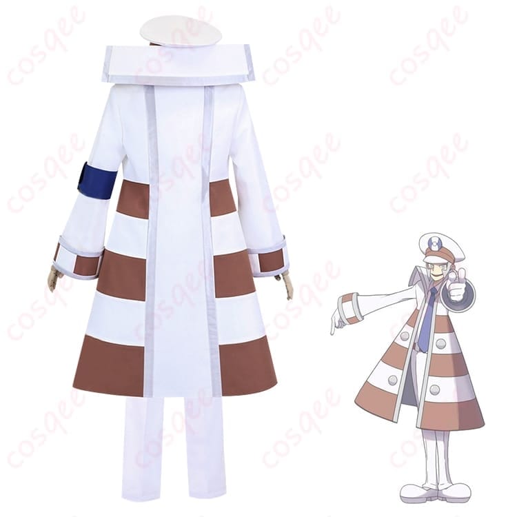 ポケットモンスターBW クダリ 駅員風コスプレ衣装 スマートで写真映えする一着 - 2枚目の画像