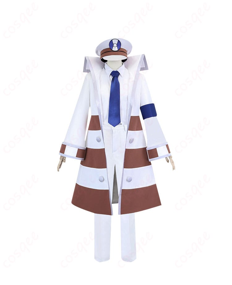 ポケットモンスター ブラック・ホワイト クダリ コスプレ衣装 正面全身写真|忠実再現されたデザインで、細部まで丁寧に仕上げた人気のコスチュームをチェック!