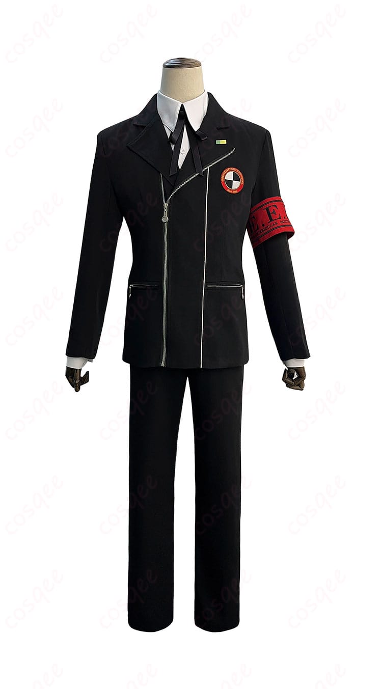 ペルソナ3 リロード 結城理 コスプレ衣装の正面画像。高忠実度再現で、詳細なデザインを確認できます。