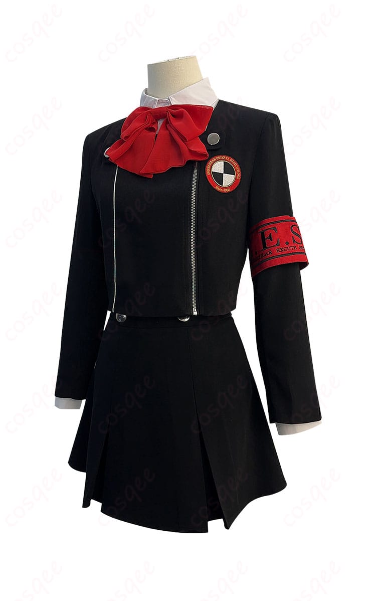 アイギス コスプレ衣装 側面画像。詳細な衣装のラインとスタイルがわかります。