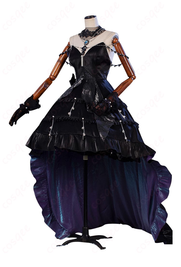 ハーメル コスプレ衣装の側面画像。精緻なデザインが一目で分かります。