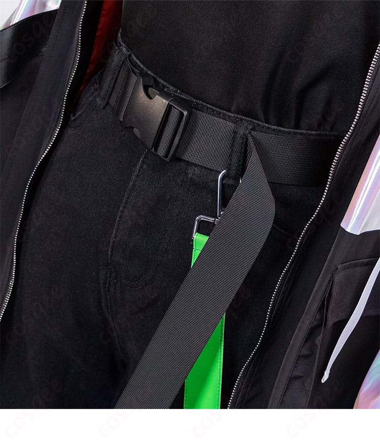 腰部と皮帯の装飾