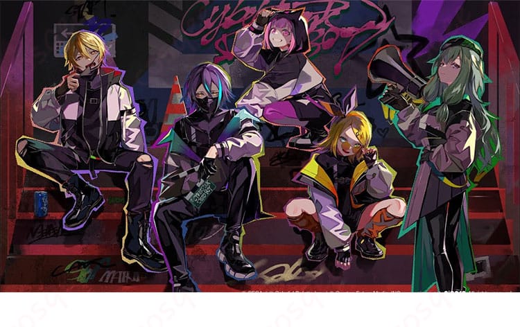 キャラクター 天馬司 サイバーパンクデッドボーイ コスプレ衣装