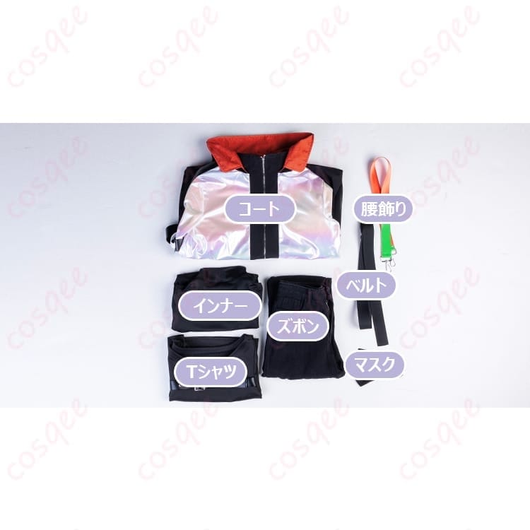 プロセカの天馬司を鋭くキメるサイバーパンクデッドボーイ衣装、撮影もステージも映える一着 - 9枚目の画像