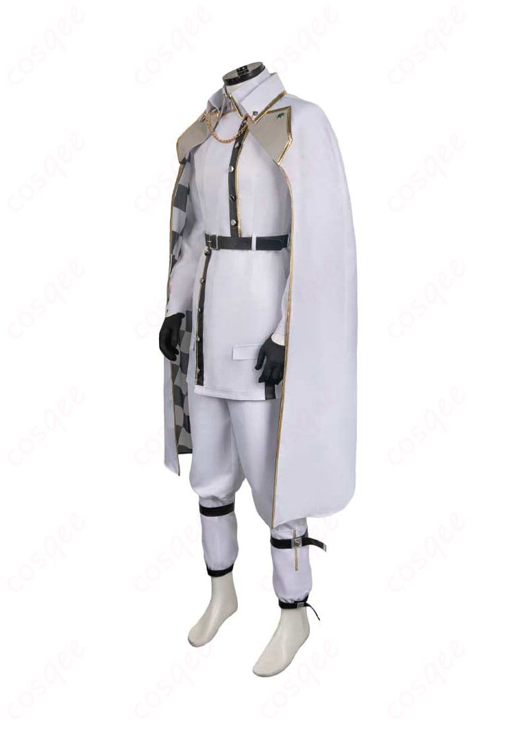 凪誠士郎 チェス コスプレ衣装 側面から見た詳細、衣装のフィット感がわかる一枚。