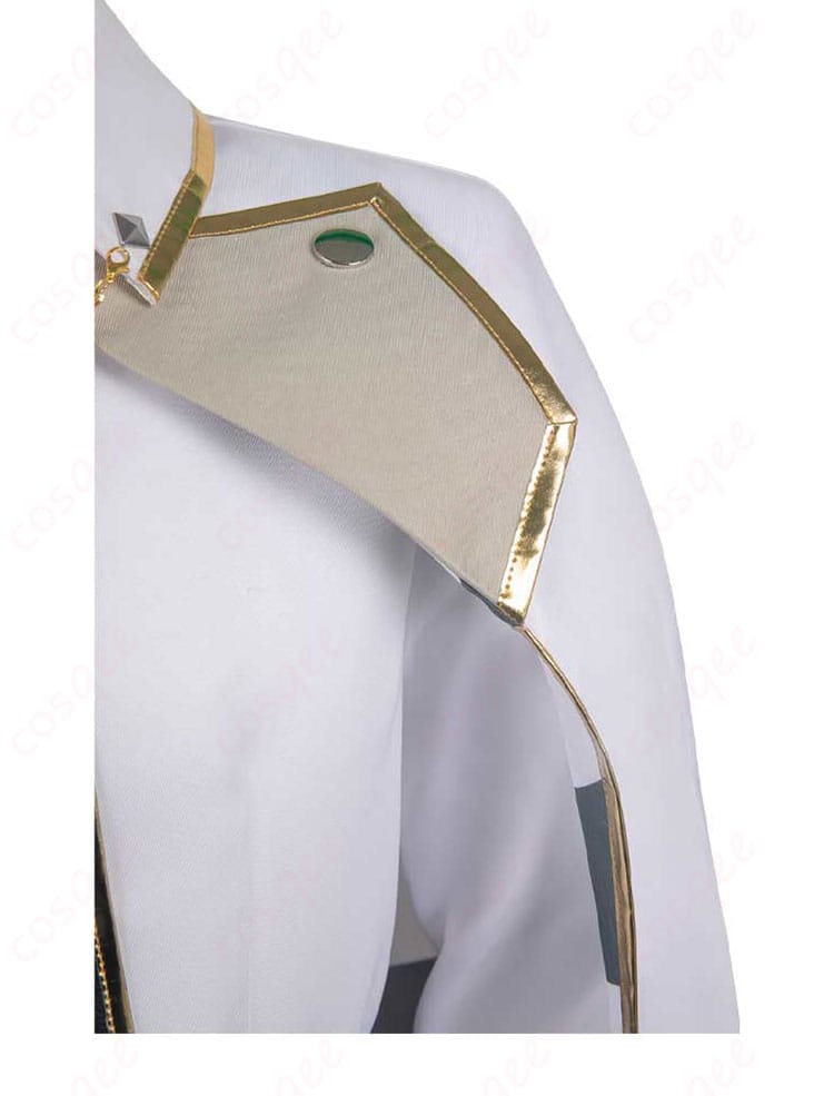 チェス衣装の披風の衣領装飾、緻密に再現されたデザイン。