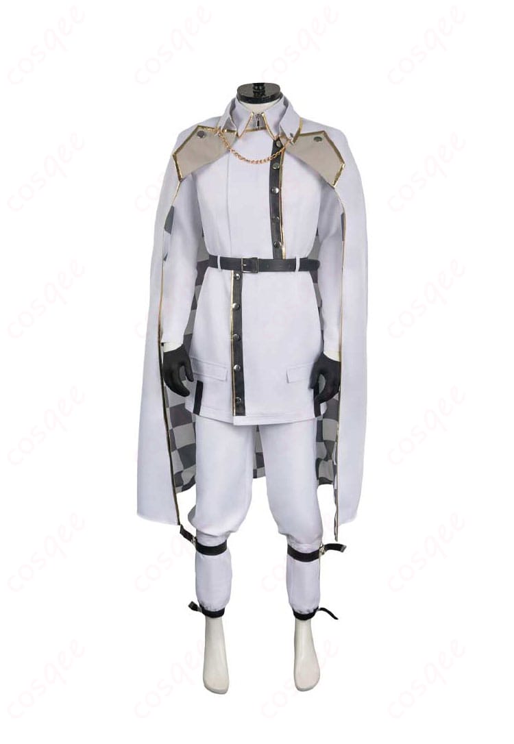 ブルーロック 凪誠士郎 チェス コスプレ衣装 正面の全体像、高再現度のデザイン。