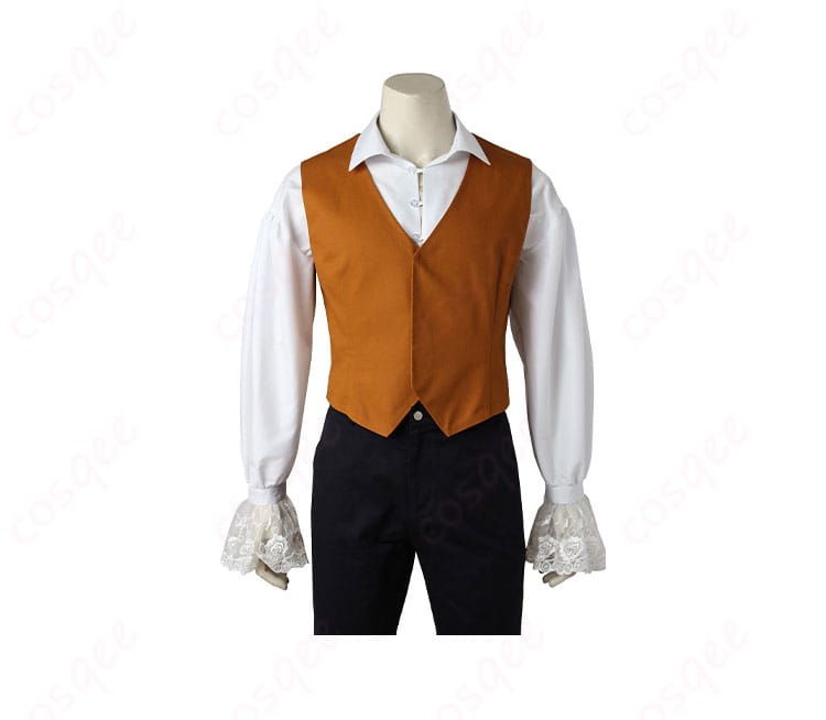 野獣 王子 コスプレ衣装のベストの詳細なディテール