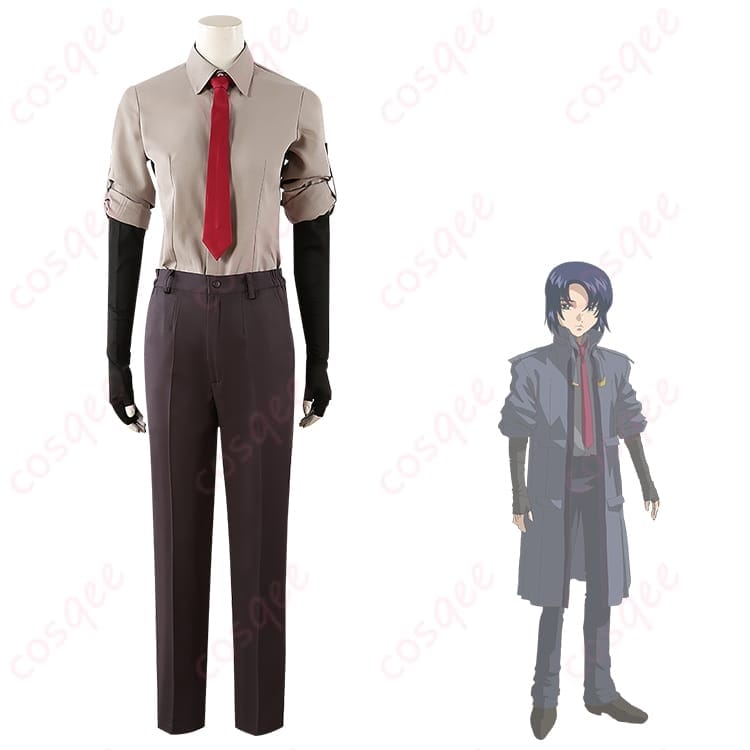 ガンダムSEED FREEDOM アスラン・ザラの端正ミリタリースタイル コスプレ衣装セット - 4枚目の画像