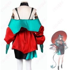 アークナイツのシー 流砂 新春コーデを上品に再現したコスプレ衣装 - 3枚目の画像（サムネイル）