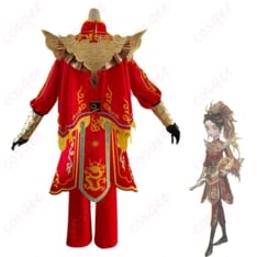 第五人格 骨董商 戚十一 風に靡く旗の豪華コスプレ 衣装一式で写真映えも着映えも両立 - 2枚目の画像（サムネイル）