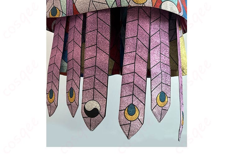 黒川イザナ衣装の流苏装飾、動きのあるデザイン