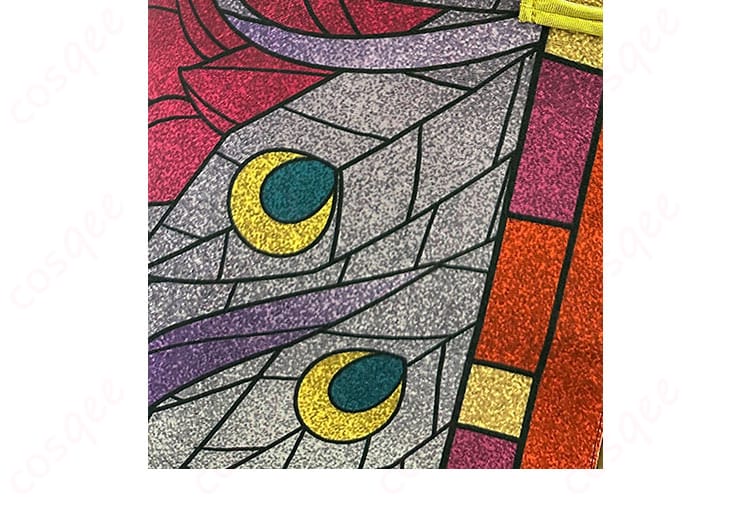 黒川イザナの服の柄装飾、キャラクターらしいデザイン