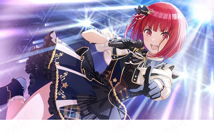 『推しの子』×『シャニマス』の有馬かなコスプレ衣装。キャラクターの魅力を忠実に再現。