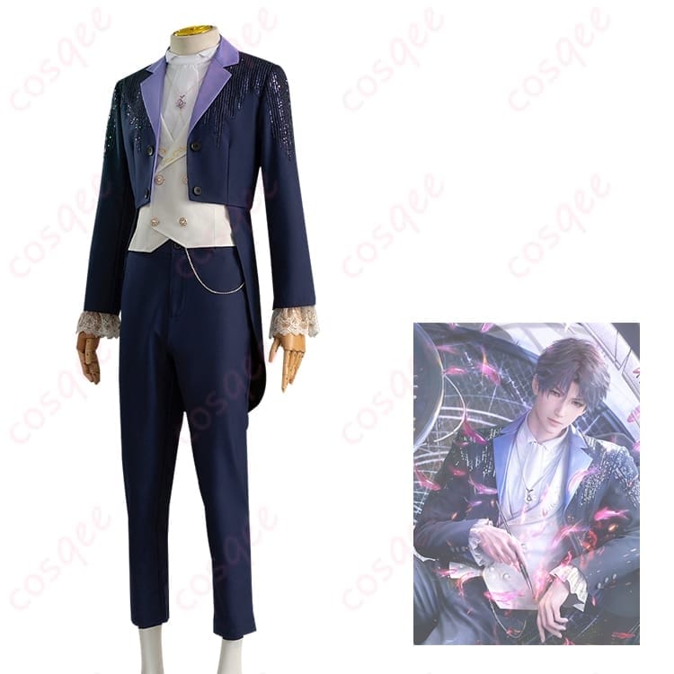 恋と深空のホムラになりきるダークコートコーデ｜写真映えと着やすさを両立 - 2枚目の画像