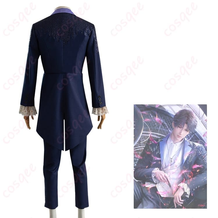 恋と深空のホムラになりきるダークコートコーデ｜写真映えと着やすさを両立 - 3枚目の画像