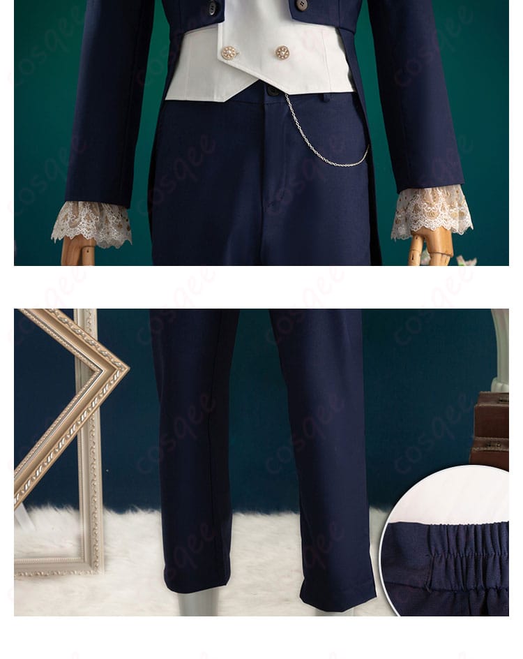 ホムラ コスプレ衣装 衣装とパンツのディテール - 高品質な生地で作られた衣装。