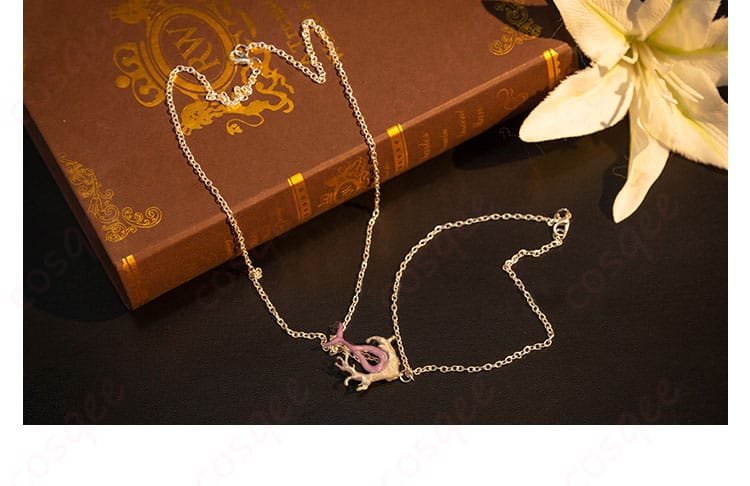 ホムラ コスプレ衣装 ネックレス装飾 - 役作りに欠かせない精巧なアクセサリー。