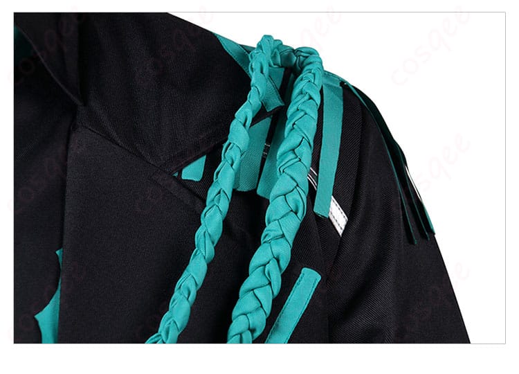 「盲目」イシュメール コスプレ衣装の肩部の紐飾り、緻密に作られた装飾でよりリアルに