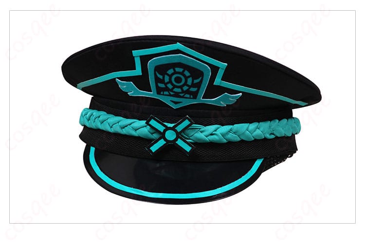 「盲目」イシュメール コスプレ衣装の帽子前面、キャラクターの特徴的な帽子を完璧に再現