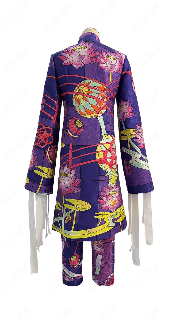 東京卍リベンジャーズ 三途春千夜 コスプレ衣装 背面図。背面のデザインも忠実に再現、細部までこだわりの仕上げ。コスプレファン必見!