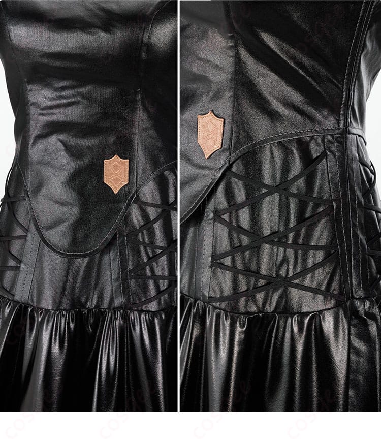 ヨルハ五一式軍装:術 コスプレ衣装の腰部装飾詳細。しっかりとしたデザインがポイント。