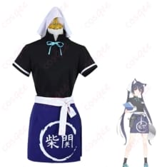 ブルーアーカイブ 黒見セリカの柴関ラーメン制服で等身大の可愛さを楽しめるコスプレ衣装 - 1枚目の画像（サムネイル）