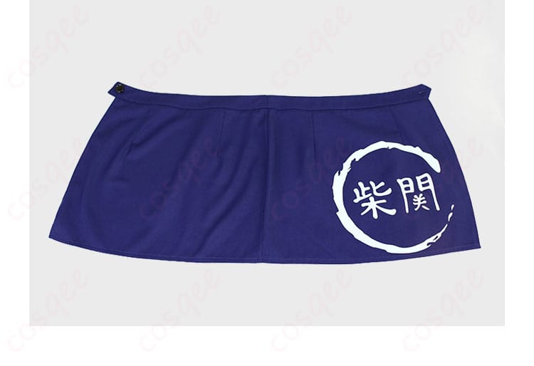 黒見セリカのコスプレ衣装スカートのディテール。きれいに仕上げられた縫製。