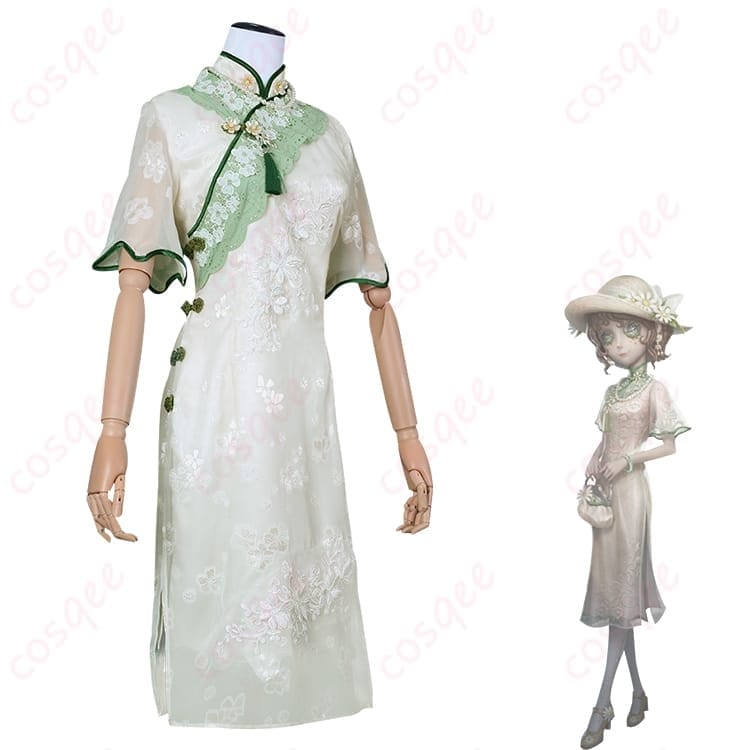 第五人格 庭師 エマ・ウッズの素朴ガーリーなコスプレ衣装 アクセまで揃って写真映え - 2枚目の画像