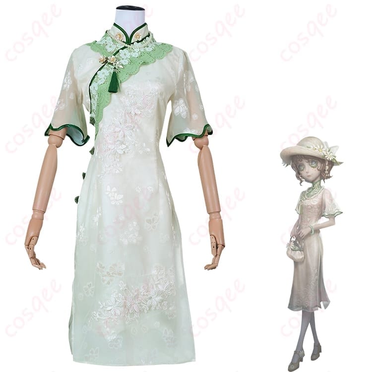 第五人格 庭師 エマ・ウッズの素朴ガーリーなコスプレ衣装 アクセまで揃って写真映え - 1枚目の画像