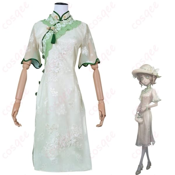 第五人格 庭師 エマ・ウッズの素朴ガーリーなコスプレ衣装 アクセまで揃って写真映え