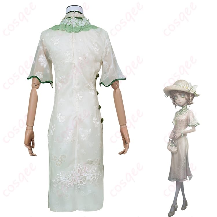 第五人格 庭師 エマ・ウッズの素朴ガーリーなコスプレ衣装 アクセまで揃って写真映え - 4枚目の画像