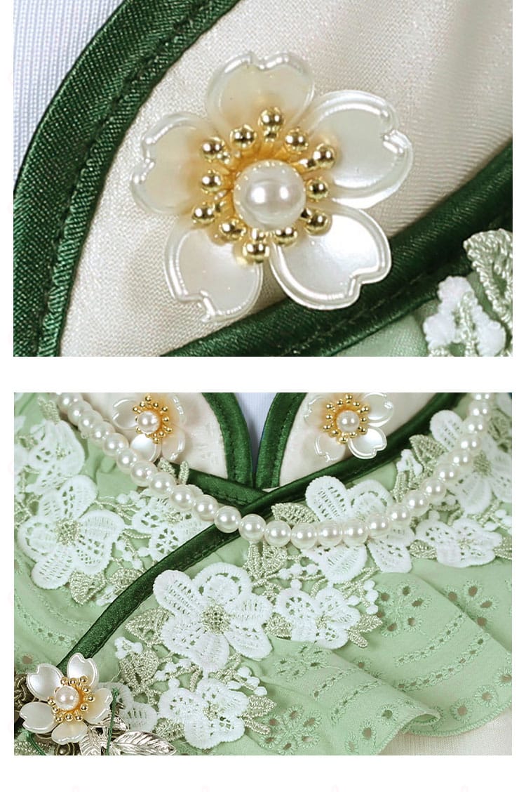 衣領の装飾 詳細 庭師(エマ・ウッズ) コスプレ衣装