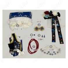 第五人格 調香師ウィラ・ナイエル 鳩のジュディス衣装 クラシカルに写真映えする上品セット - 4枚目の画像（サムネイル）