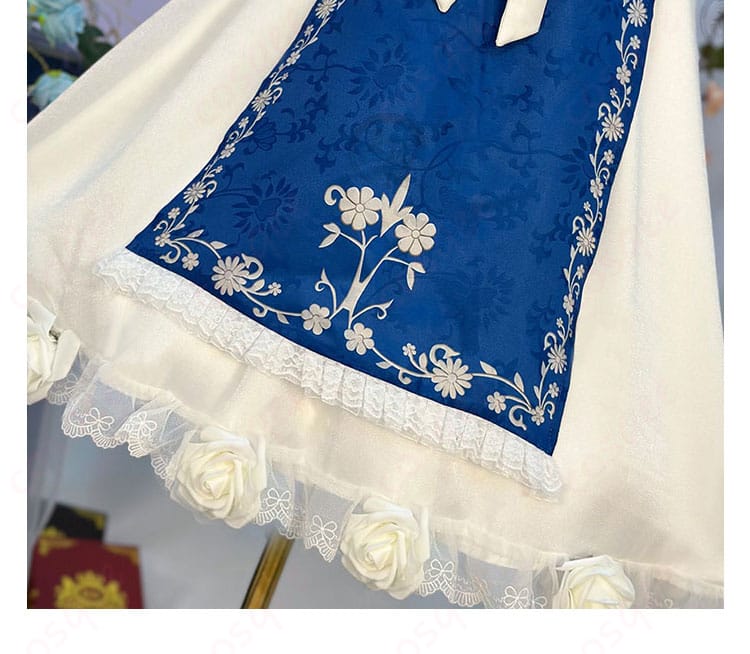 調香師の衣装 スカートの装飾ディテール画像