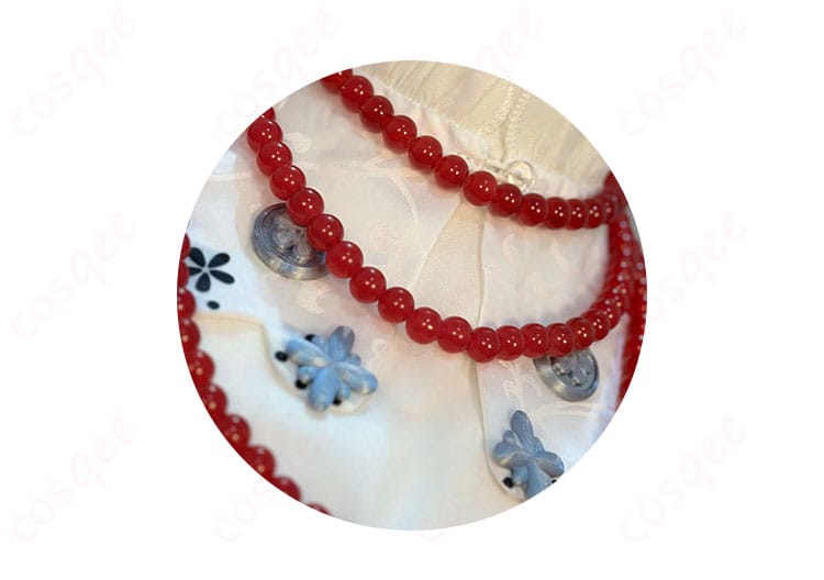 珠子のネックレスアクセサリーの詳細画像 コスプレアクセサリー