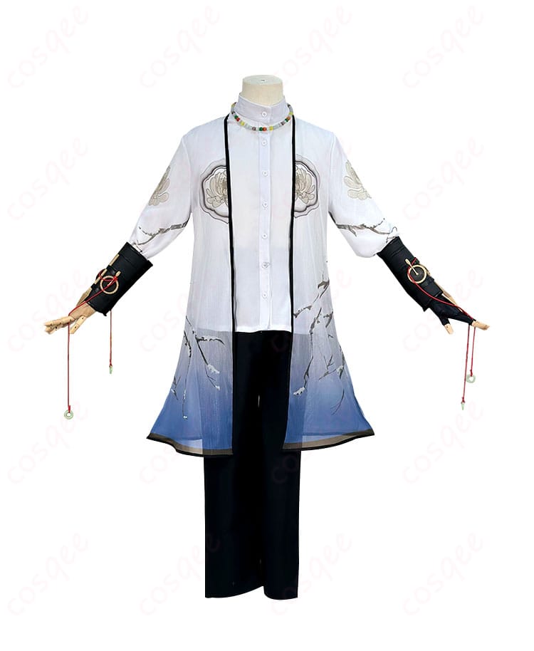 第五人格 患者(エミール) コスプレ衣装 正面ビュー。忠実再現のデザインで、ゲームキャラクターを完全再現。コスプレ衣装、ゲームコスプレに最適。