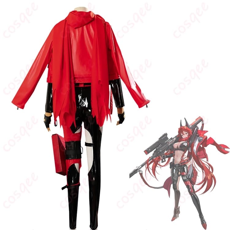 勝利の女神NIKKE レッドフード衣装 赤黒が映えるスタイルで撮影もイベントも主役級 - 3枚目の画像