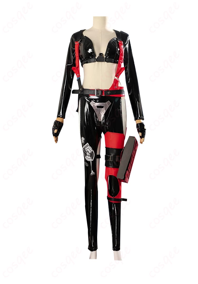 レッドフード コスプレ衣装 内搭正面のディテール 服の内側装飾が細部まで丁寧に作られています。