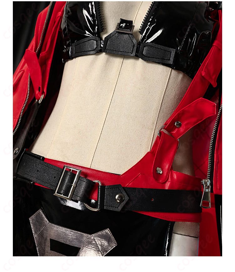 レッドフード コスプレ衣装 腰ベルト装飾のディテール 高い再現度のあるディテールで、腰回りを引き立てます。