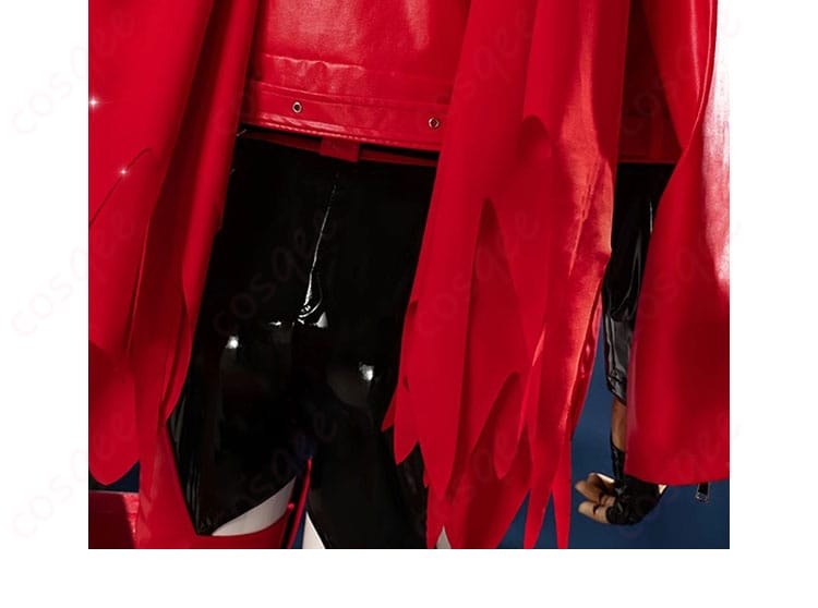 レッドフード コスプレ衣装 背面装飾のディテール キャラクターにぴったりな背面装飾。