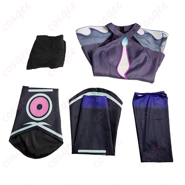 ポケモン×初音ミク ムウマージ コスプレ衣装 魔女風のきらめきで写真映え - 6枚目の画像