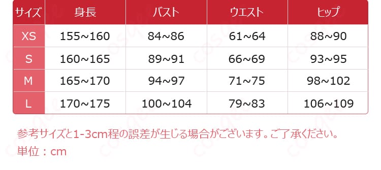 サイズと寸法対応の展示画像