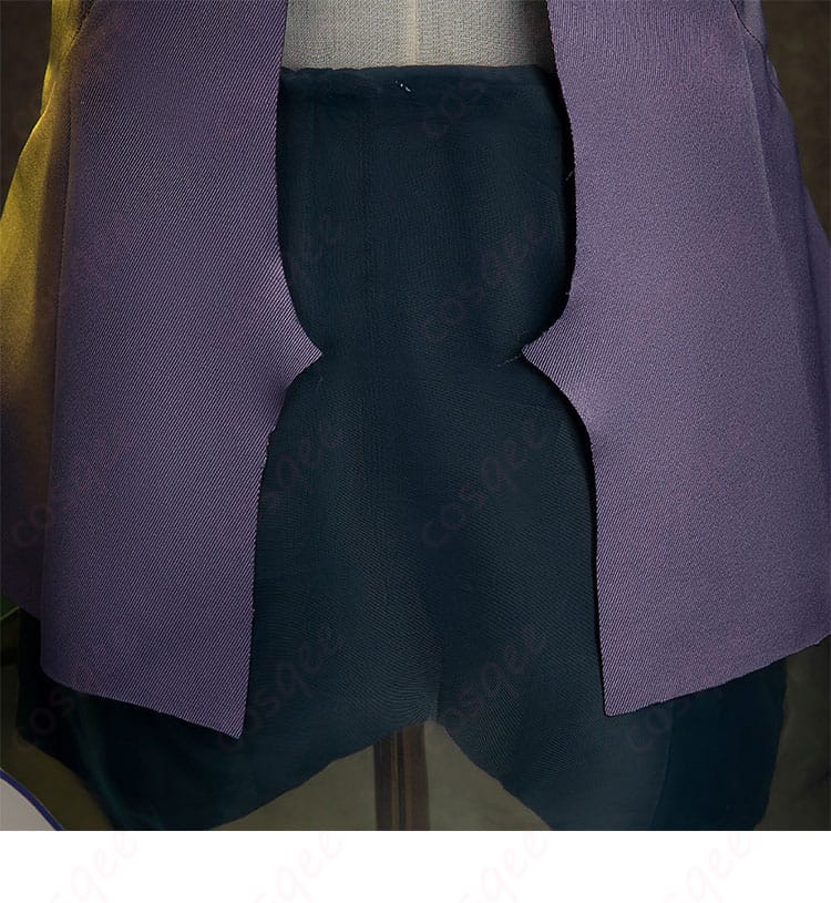 服背面の裾部分の詳細画像