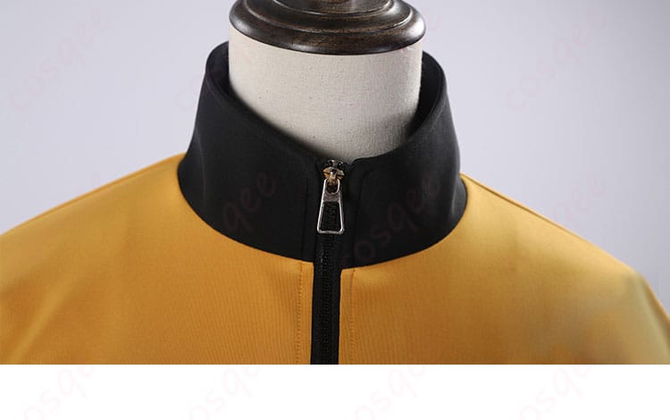 ハイキュー!! 日向翔陽 黒狼隊 コスプレ衣装 衣領装飾詳細